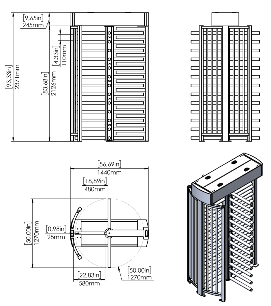 Teknik Çizim - MR-F 580