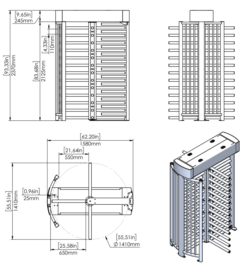 Teknik Çizim - MR-F 650